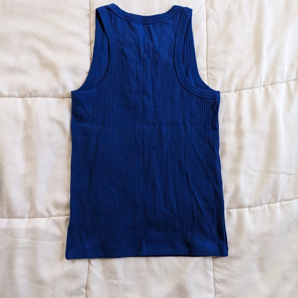 Gap High Neck Ribbed Tank - Picture 3 of 6